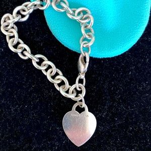 Tiffany & Co. Heart Charm Bracelet